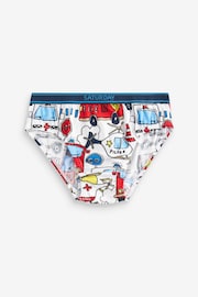 Emergency Vehicle Print Briefs 7 Pack (1.5-8yrs) - Image 6 of 11