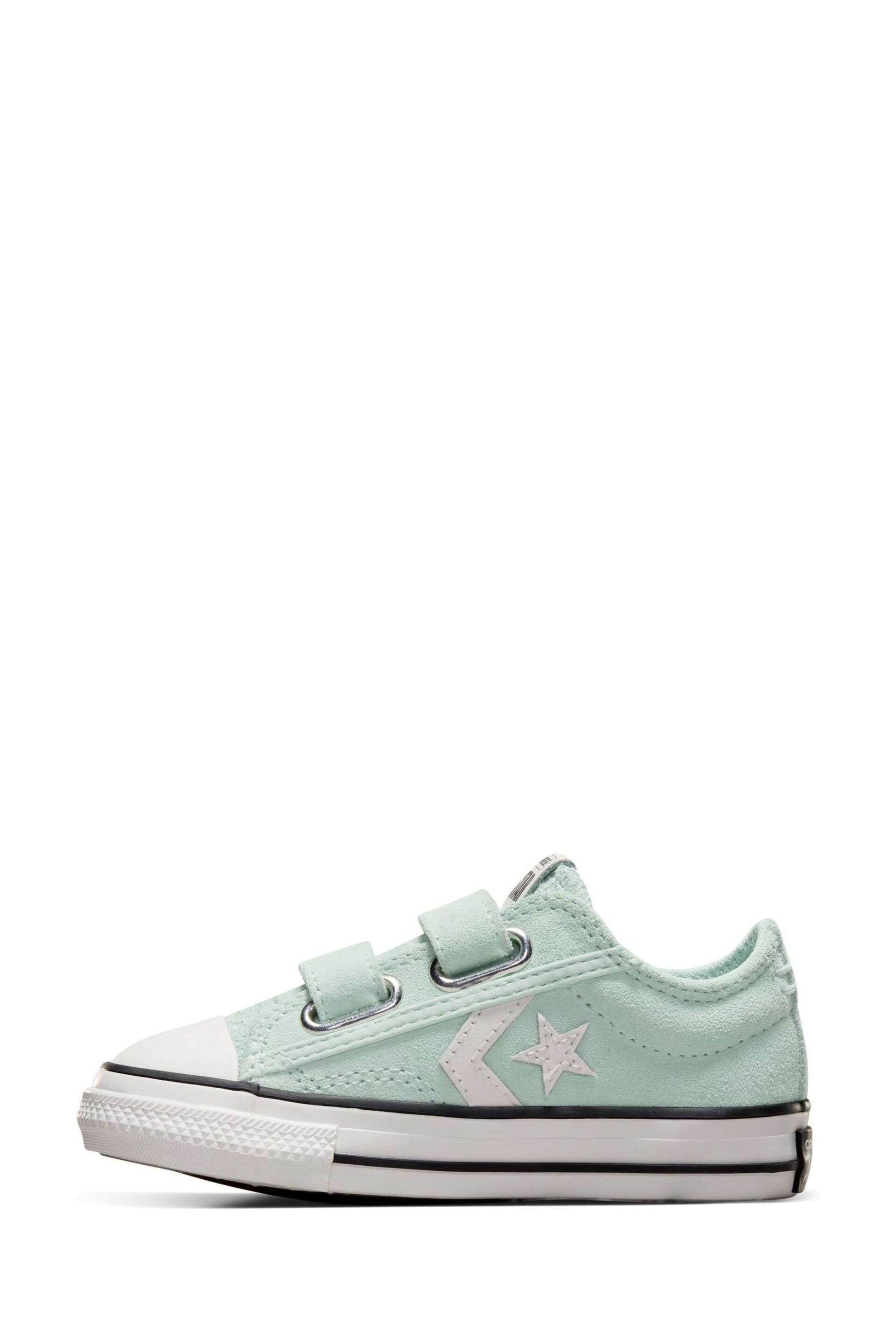 Converse Green Star Player 76 2V Ox Trainers - Image 5 of 9
