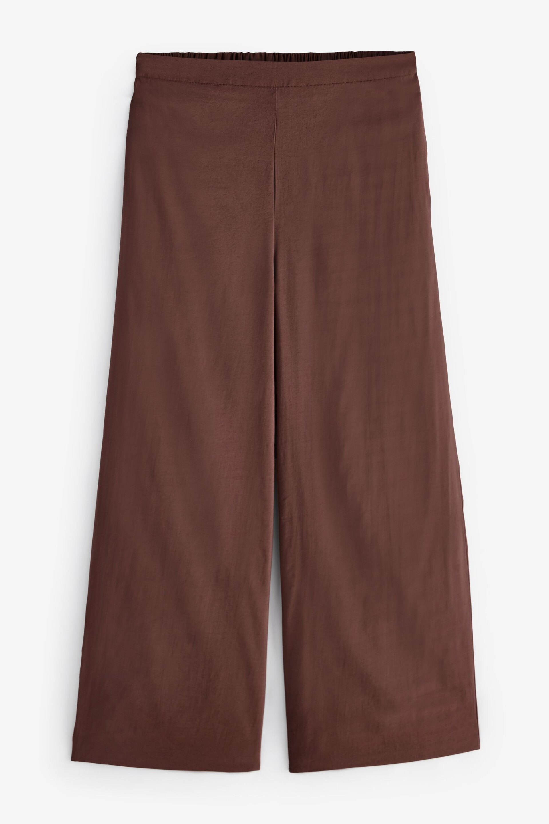 Chocolate Brown Rochelle Humes Coord Pull-Ons Wide Leg Trousers - Image 7 of 8