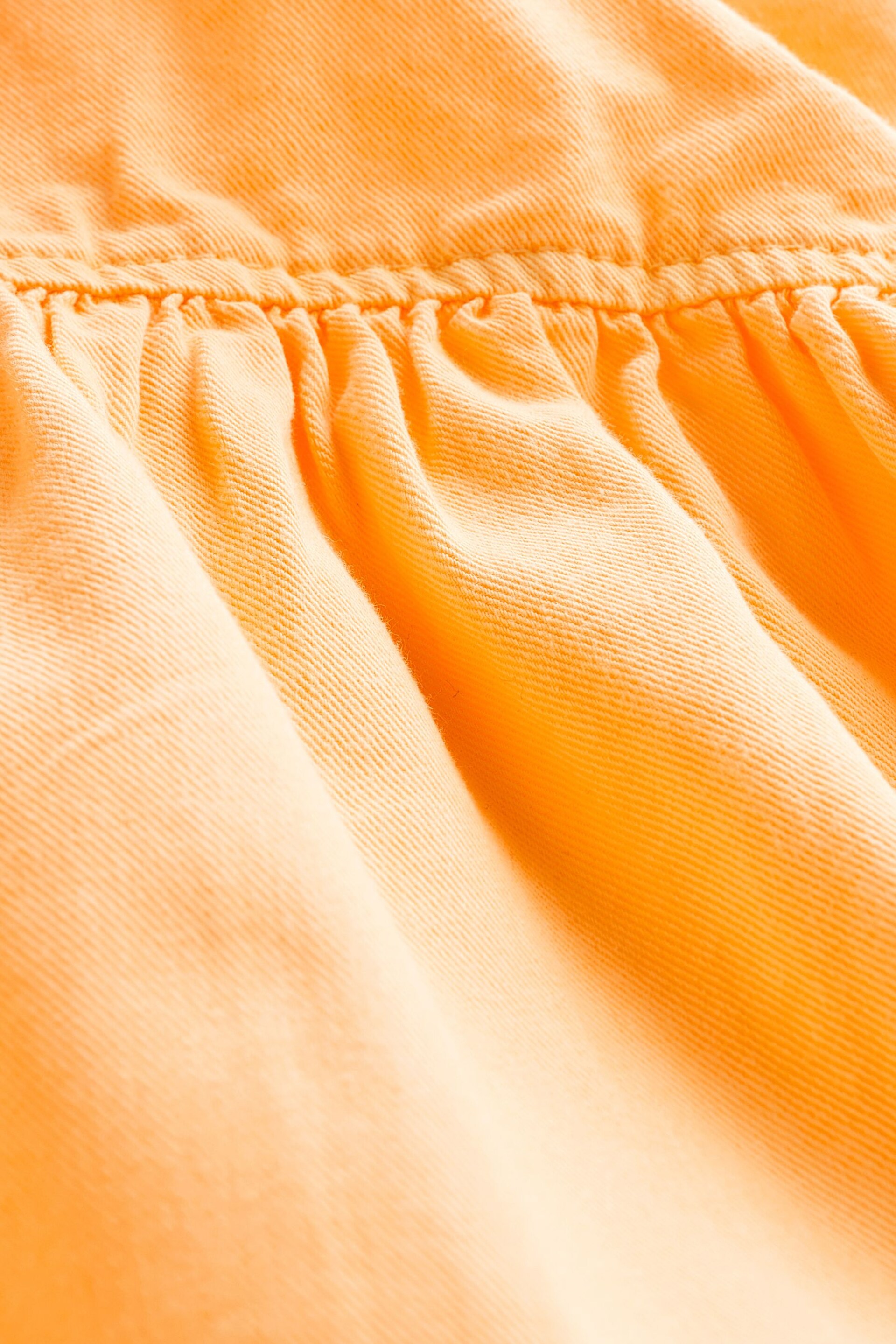 Orange Boxy Cotton Dress (3mths-7yrs) - Image 8 of 8