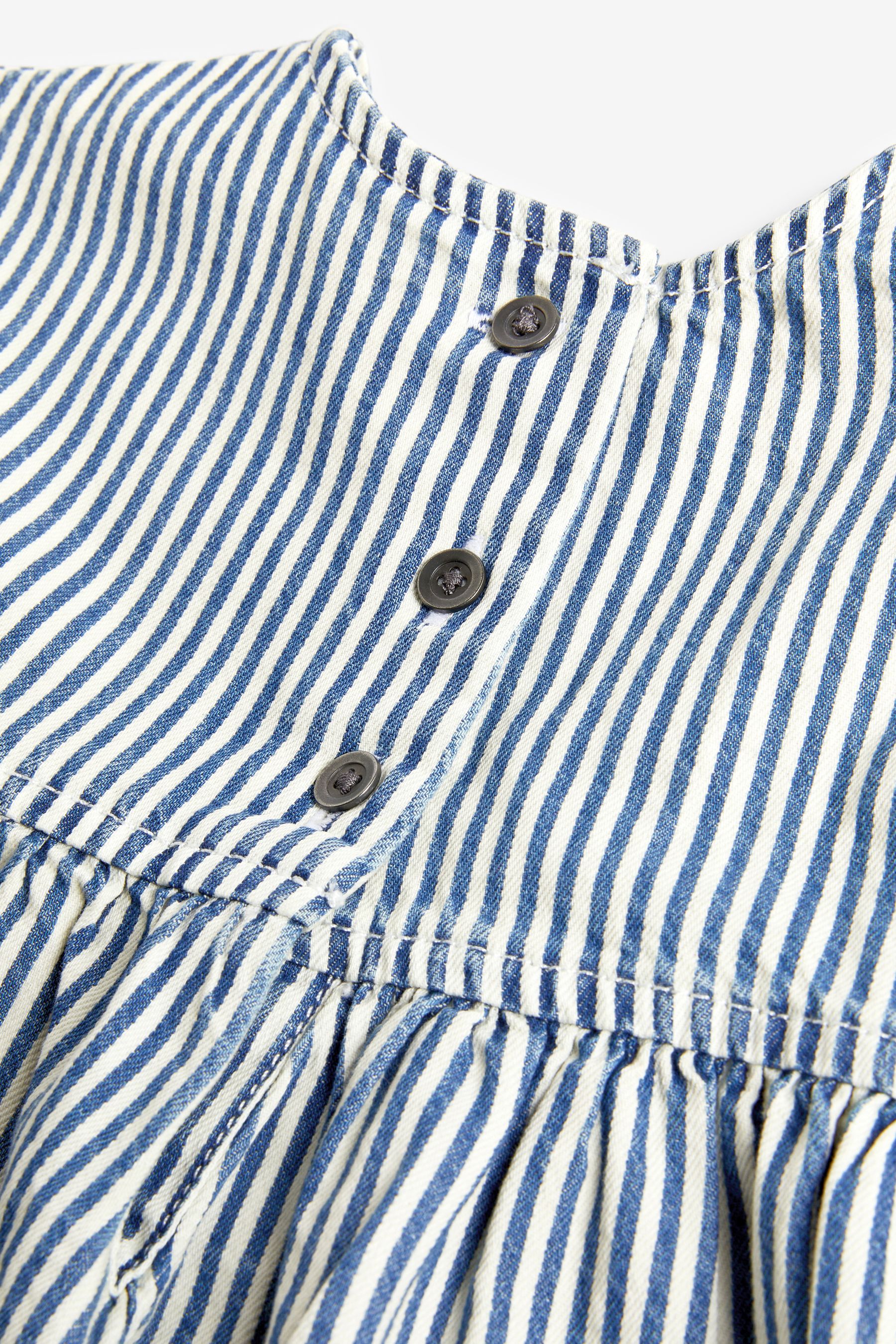 Next blue striped dress sales