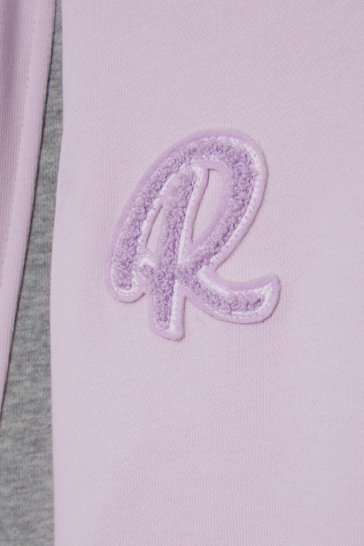 Reiss Lilac Daley 9-14 yrs Colourblock Motif Jersey Dress - Image 5 of 5