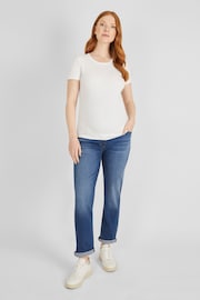 JoJo Maman Bébé Mid Wash Mom Maternity Jeans - Image 1 of 5