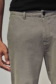 Stone Slim Fit Premium Soft Touch Chino Trousers - Image 5 of 8