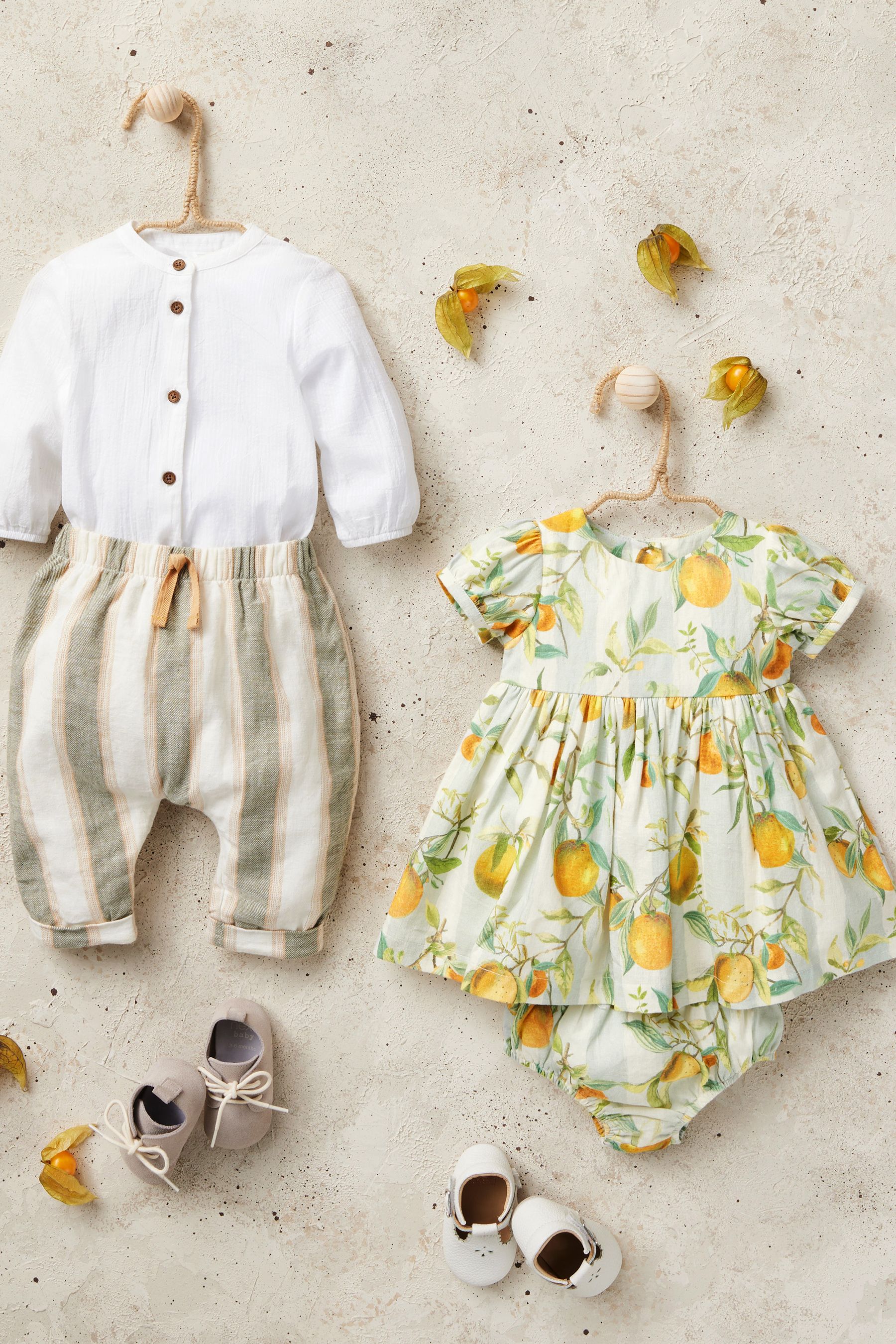 Buy Sage 2 Piece Baby Occasion Dress Set 0mths 3yrs from Next Luxembourg