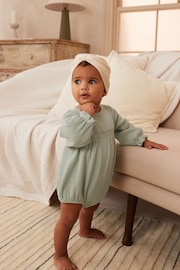 Sage Green Jersey Baby Bloomer Rompers 2 Pack (0mths-2yrs) - Image 2 of 8