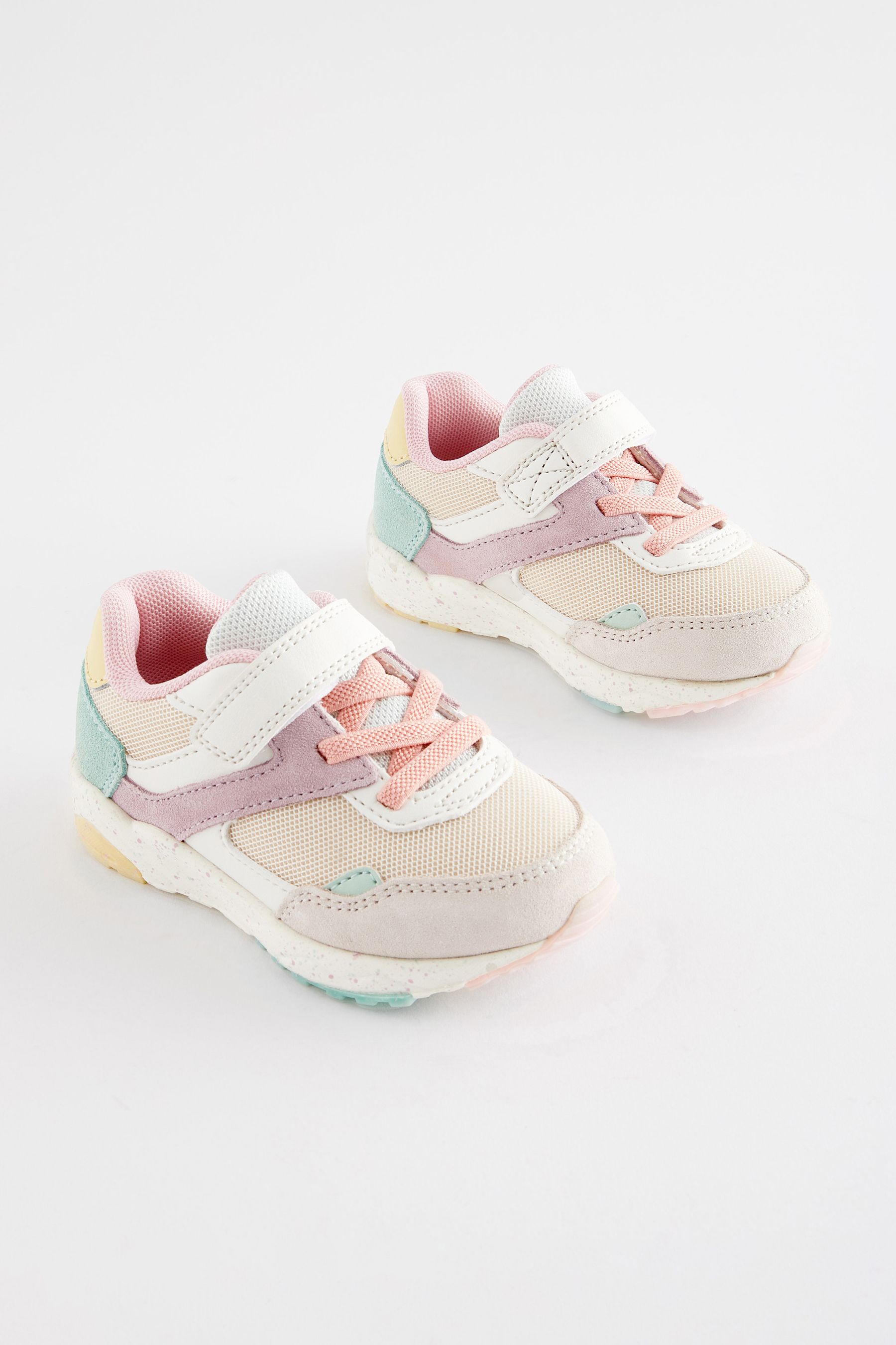 Chunky pastel sneakers clearance