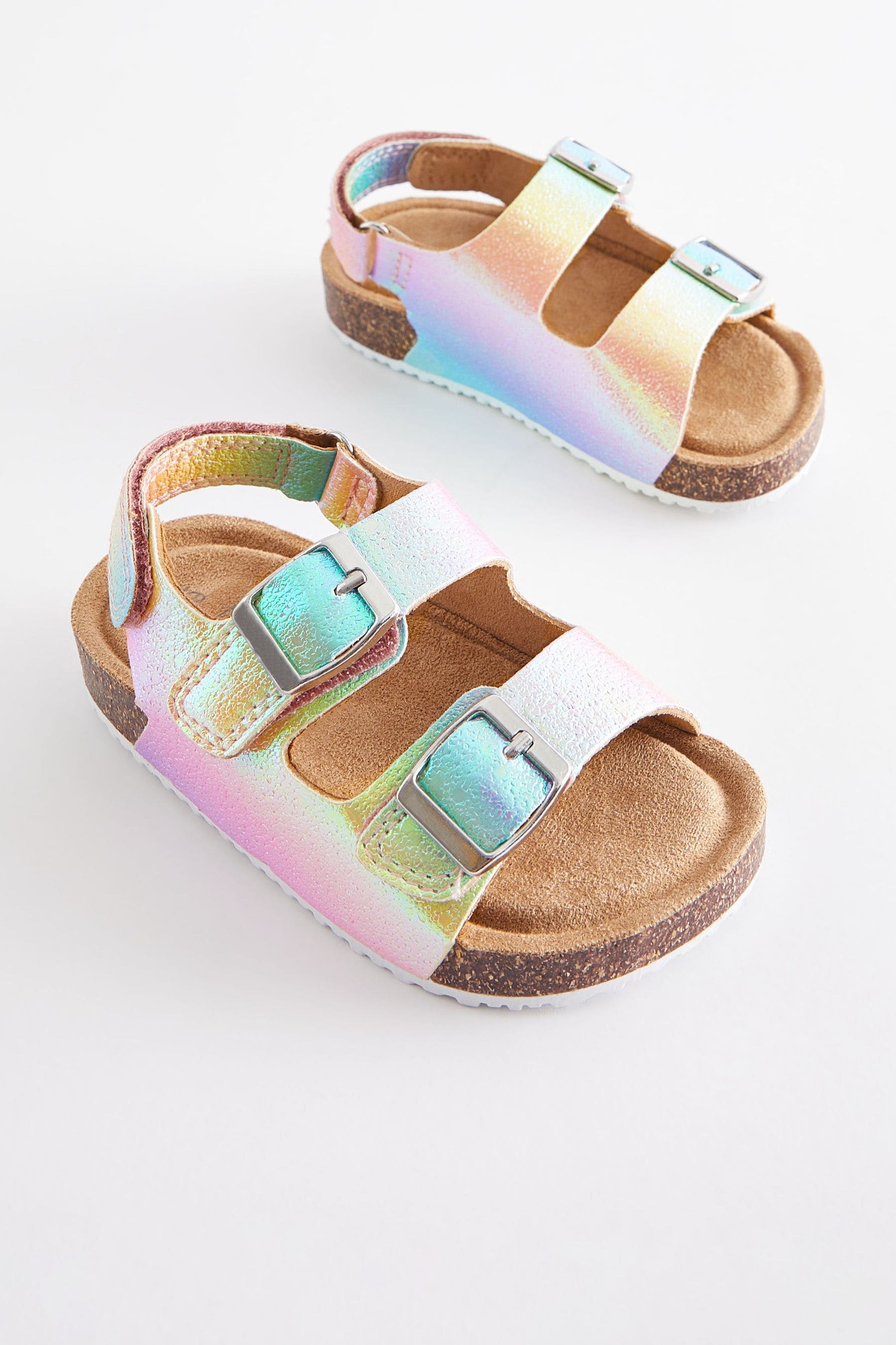Glitter two strap sandals online