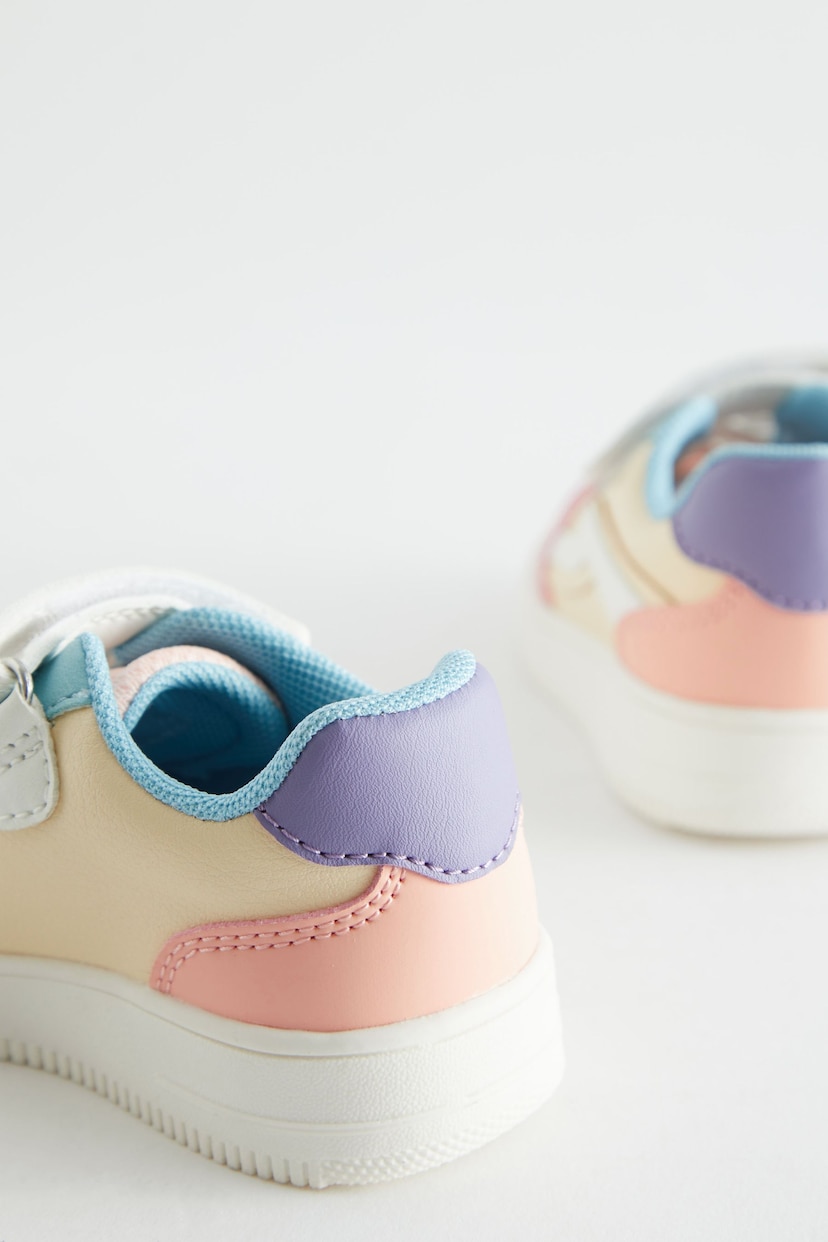 Multi Pastel Lifestyle Trainers - Image 5 of 5