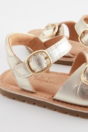 Gold Standard Fit (F) Leather Buckle Sandals - Image 7 of 7