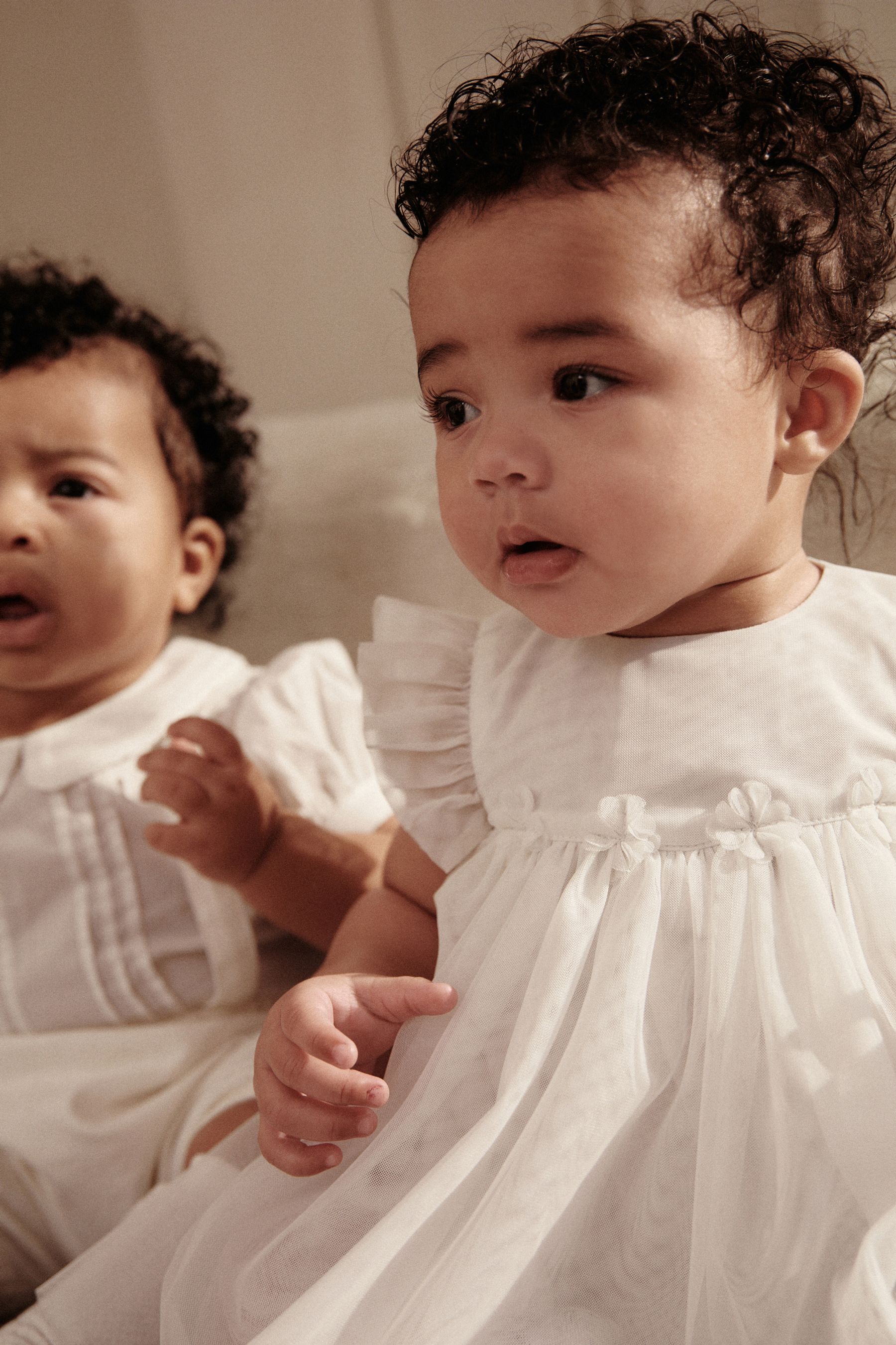 Next baby white dress hotsell