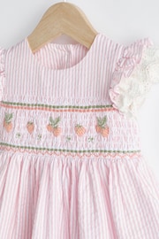 Pink Stripe Baby Dress (0mths-2yrs) - Image 3 of 6