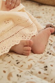 Yellow Baby Broderie Dress (0mths-2yrs) - Image 5 of 11