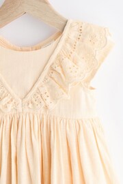 Yellow Baby Broderie Dress (0mths-2yrs) - Image 8 of 11