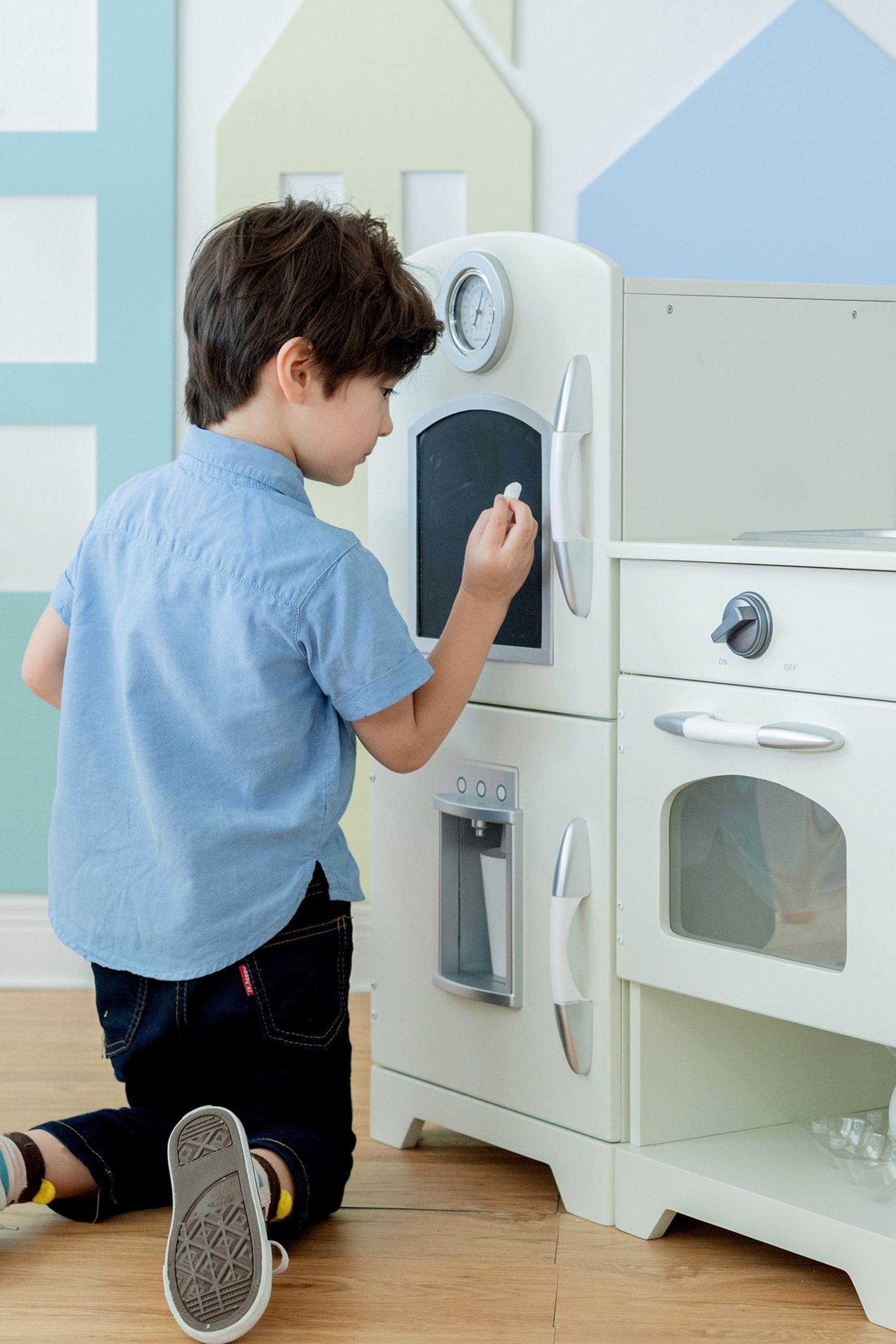 Buy Teamson Home White Fairfield Interactive Wooden Play Kitchen Set from the Next UK online shop