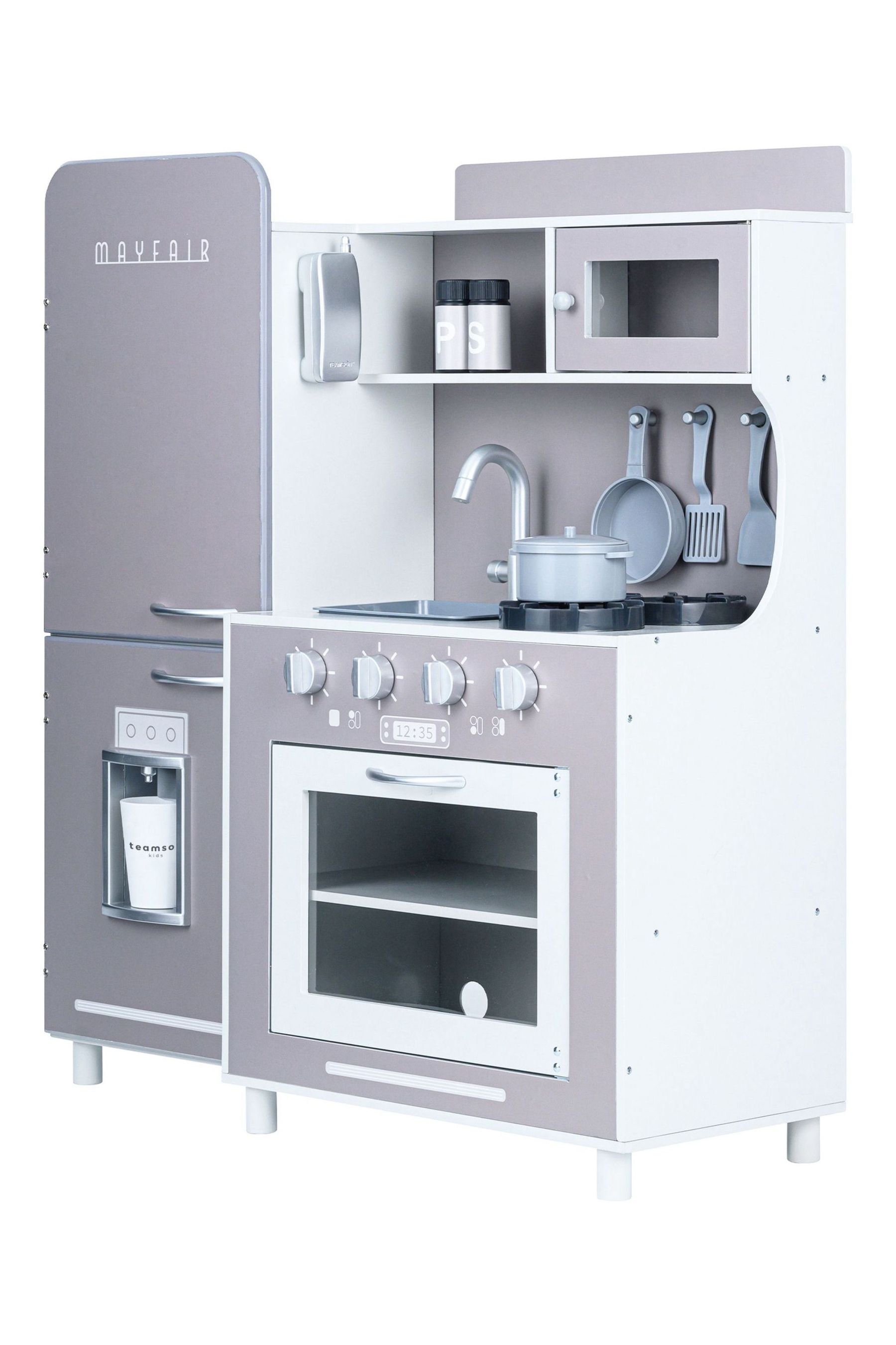 Grey play kitchen sales