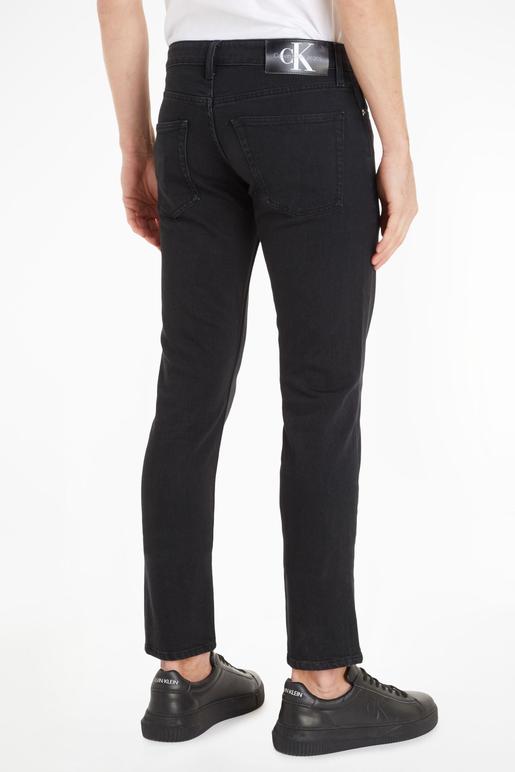 Calvin klein black skinny jeans mens sale
