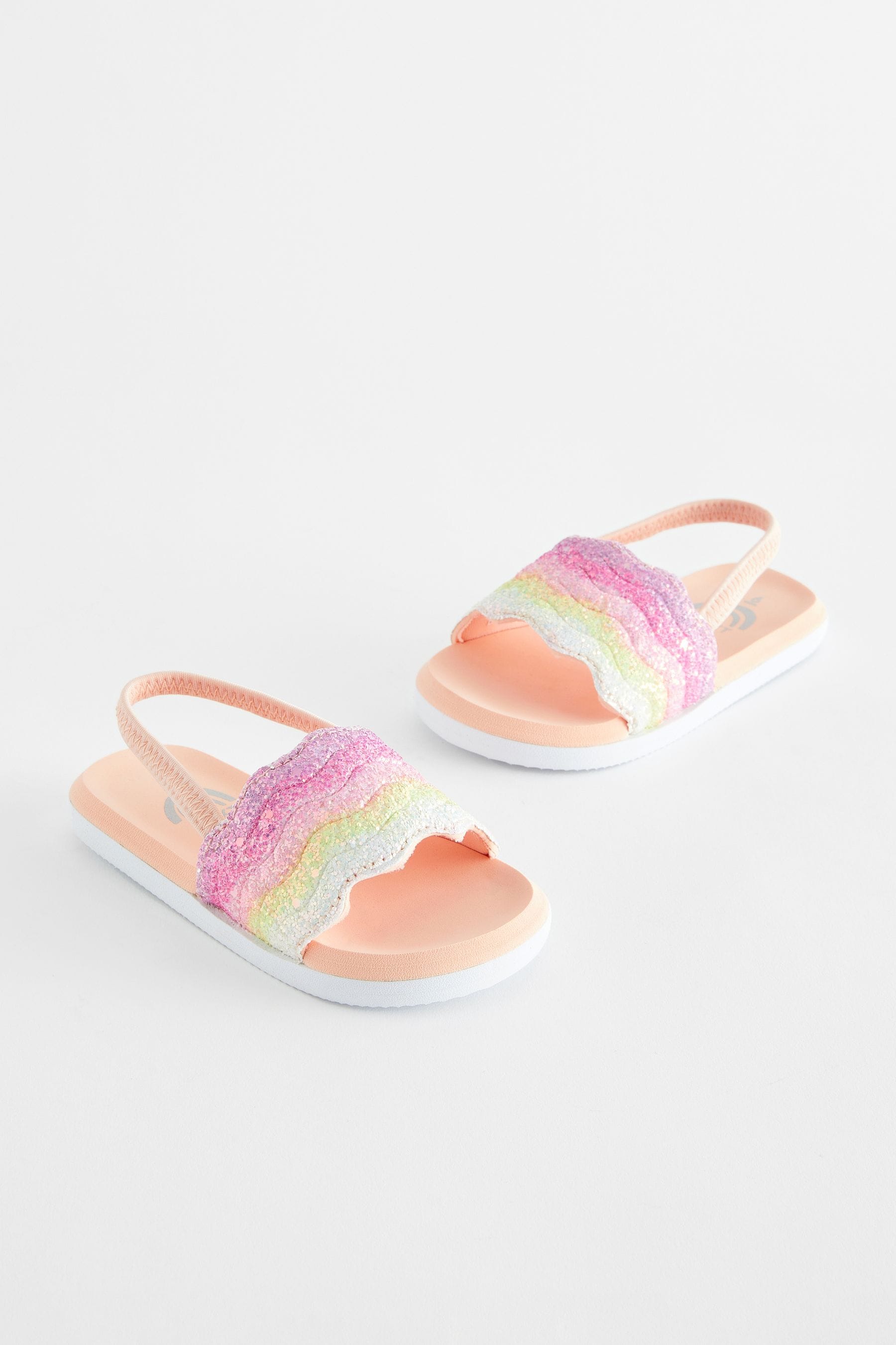 Girls rainbow sliders clearance