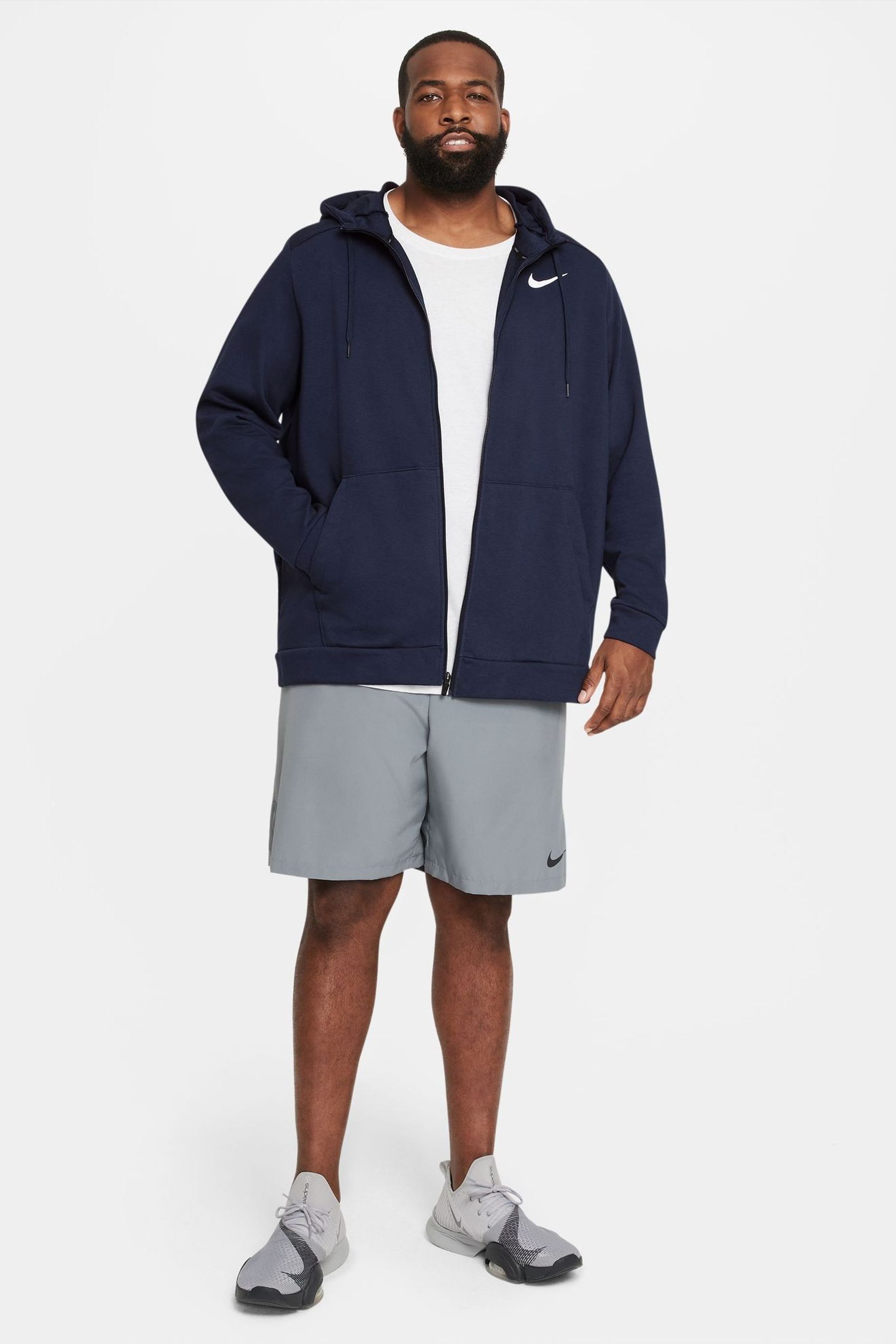 Nike zip up shorts store