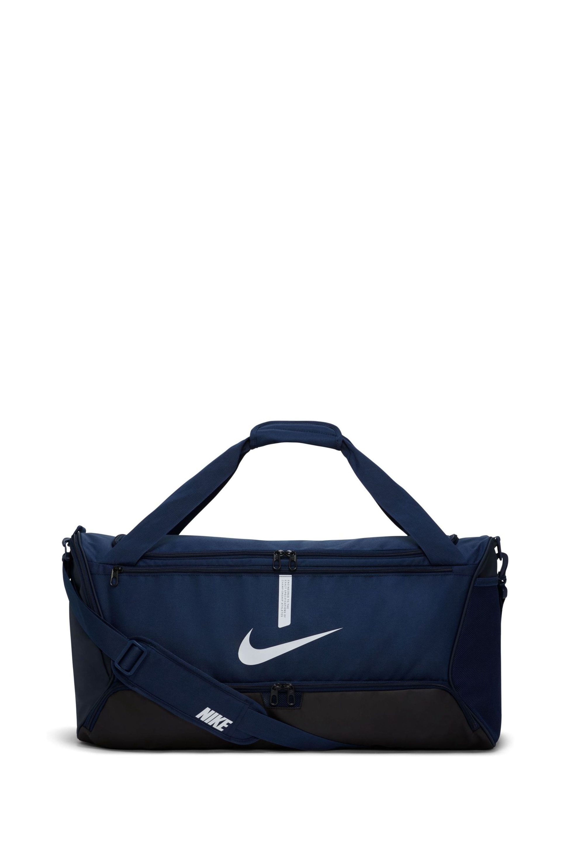 Nike Blue Medium Academy Team Football Duffel Bag 60L - Image 1 of 11