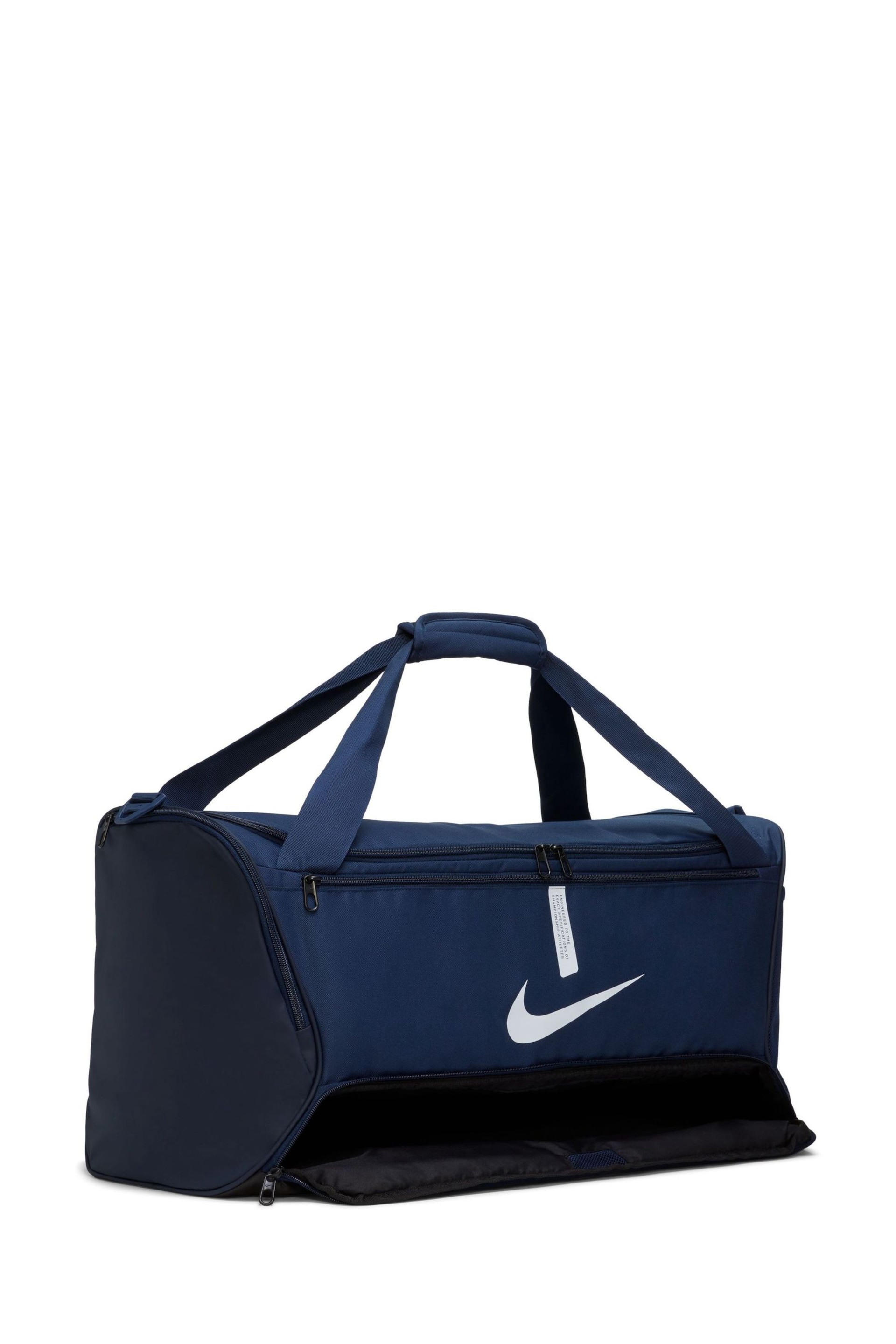 Nike Blue Medium Academy Team Football Duffel Bag 60L - Image 5 of 11