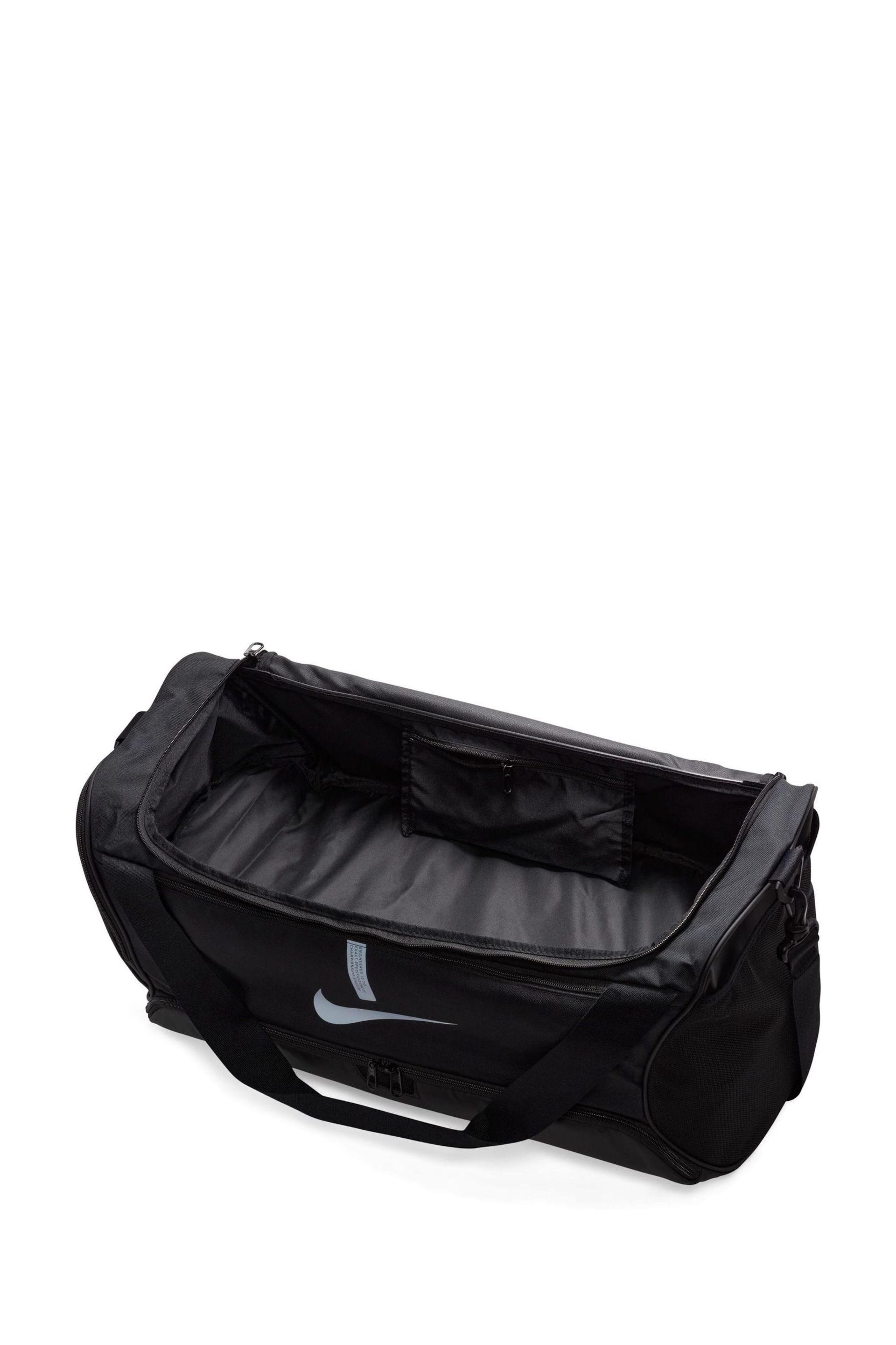 Nike Black Medium Academy Team Football Duffel Bag 60L - Image 8 of 10