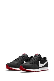 Nike Black/Red Youth MD Valiant Trainers - Image 5 of 10