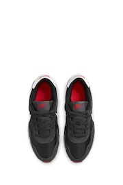 Nike Black/Red Youth MD Valiant Trainers - Image 7 of 10