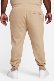 Nike Brown Club Joggers - Image 3 of 10