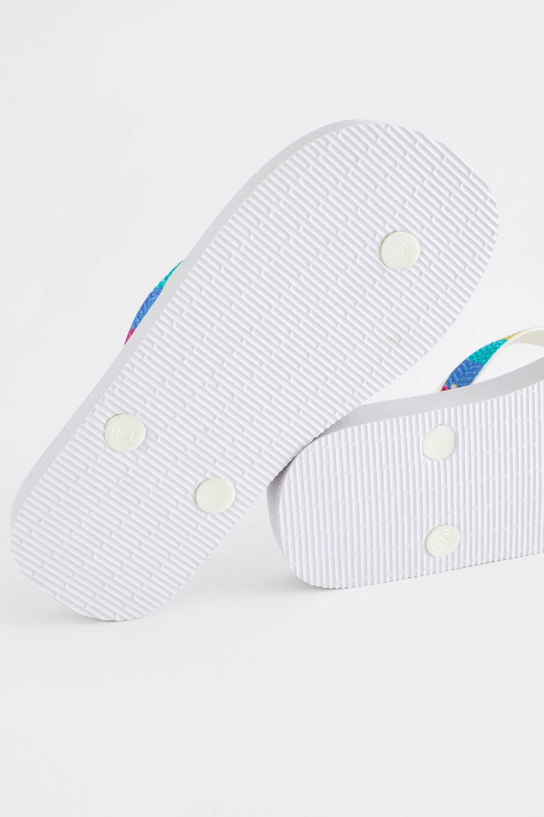 Rainbow flip flops for sale sale
