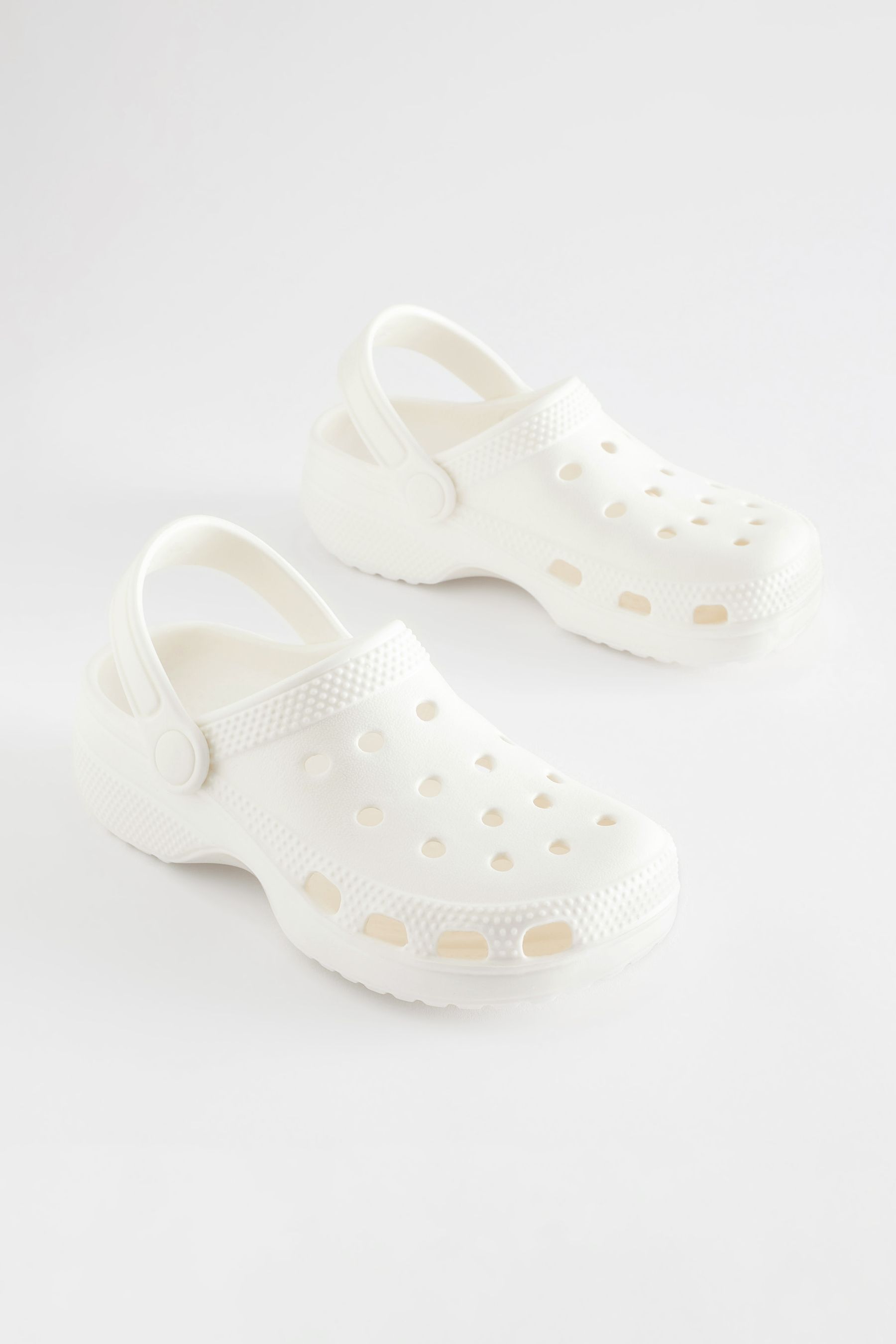 All white clogs on sale