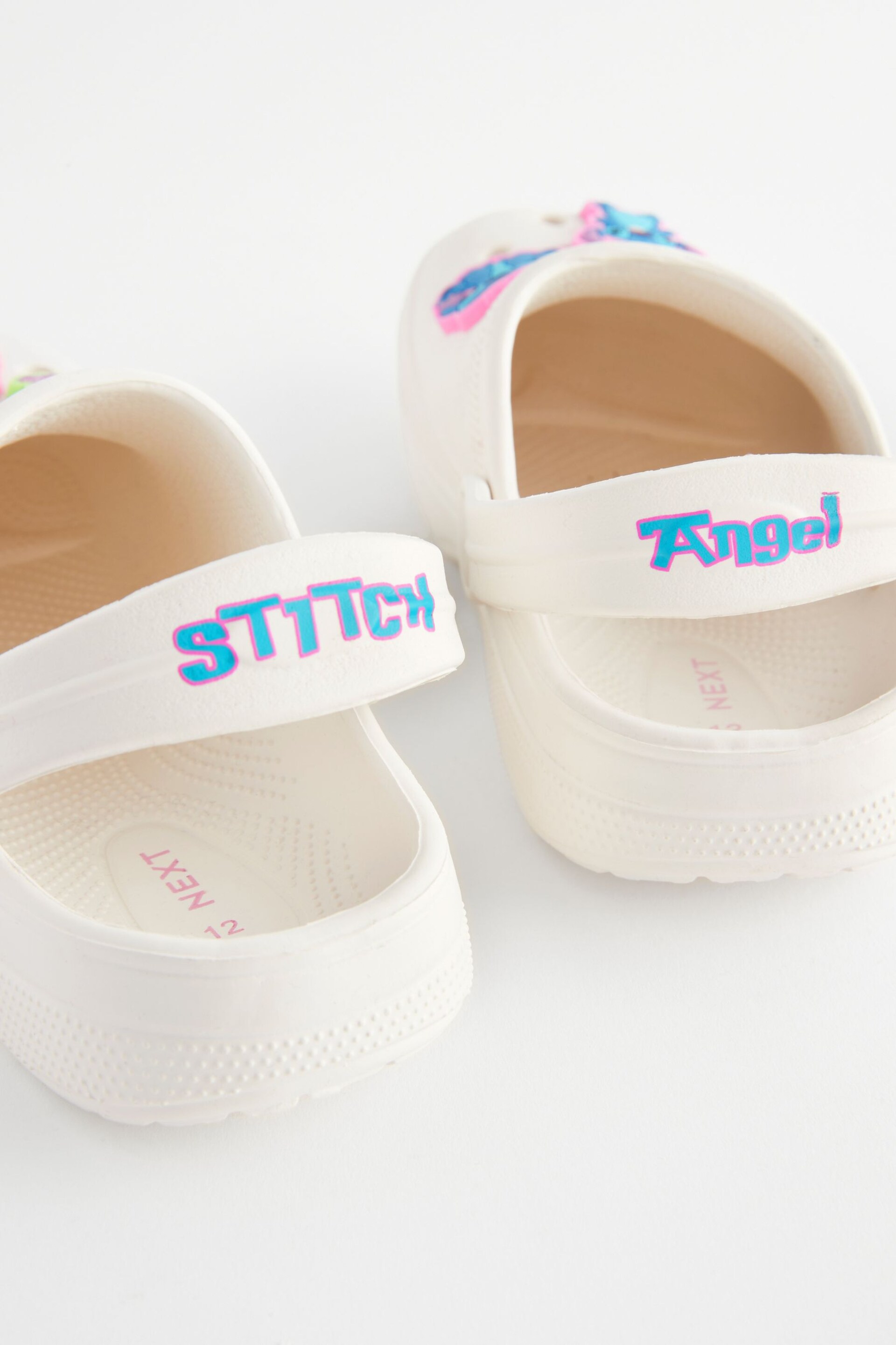 White Lilo & Stitch Clogs - Image 9 of 9