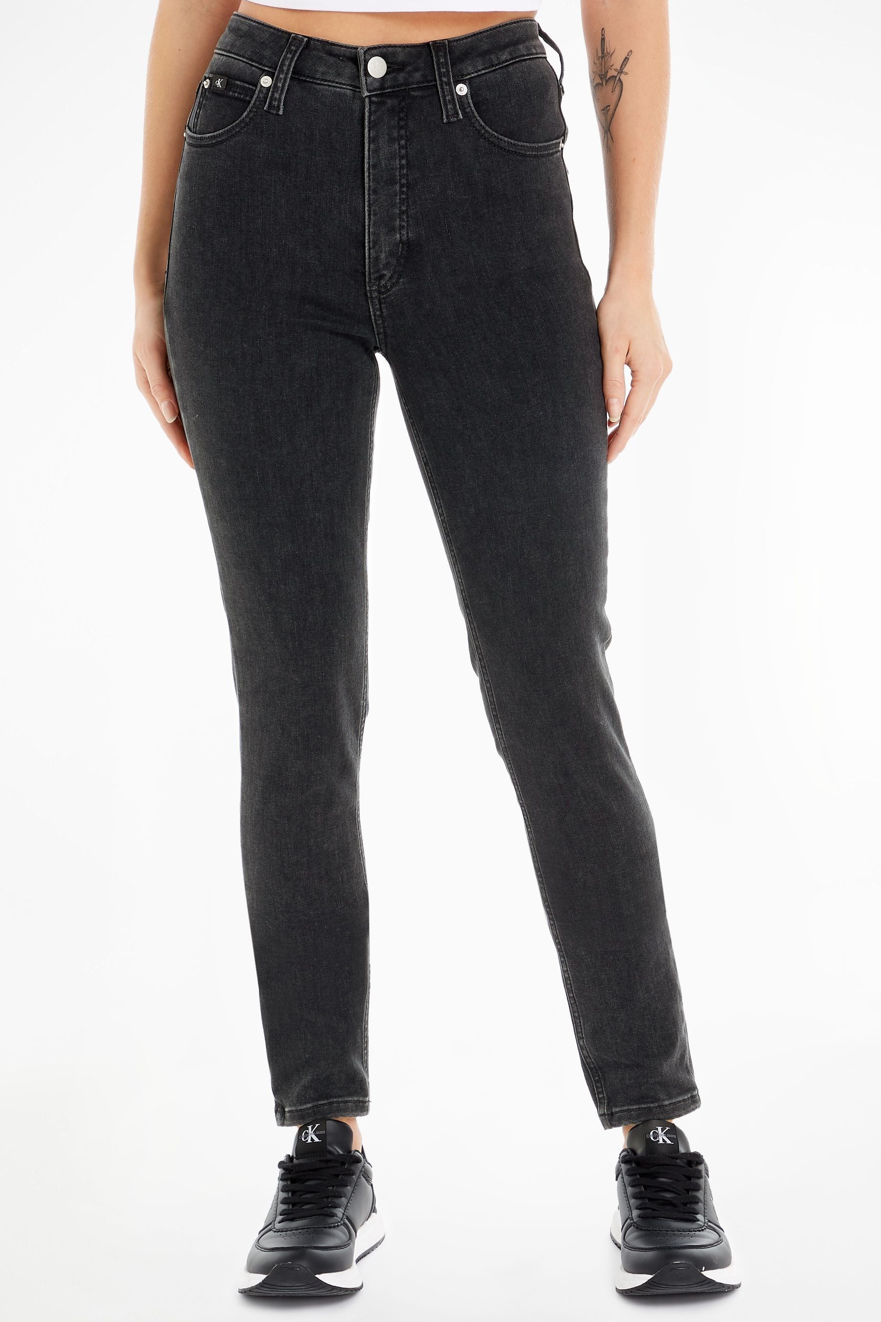 Buy Calvin Klein Jeans High Rise Skinny Jeans from Next Luxembourg