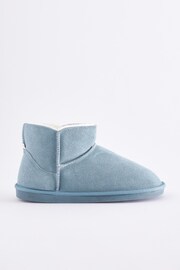 Blue Suede Boot Slippers - Image 3 of 7