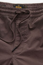 Purple Regular Tapered Stretch Utility Cargo Trousers - Image 3 of 6