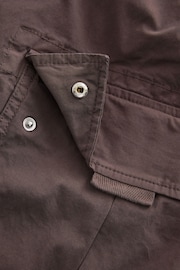 Purple Regular Tapered Stretch Utility Cargo Trousers - Image 5 of 6