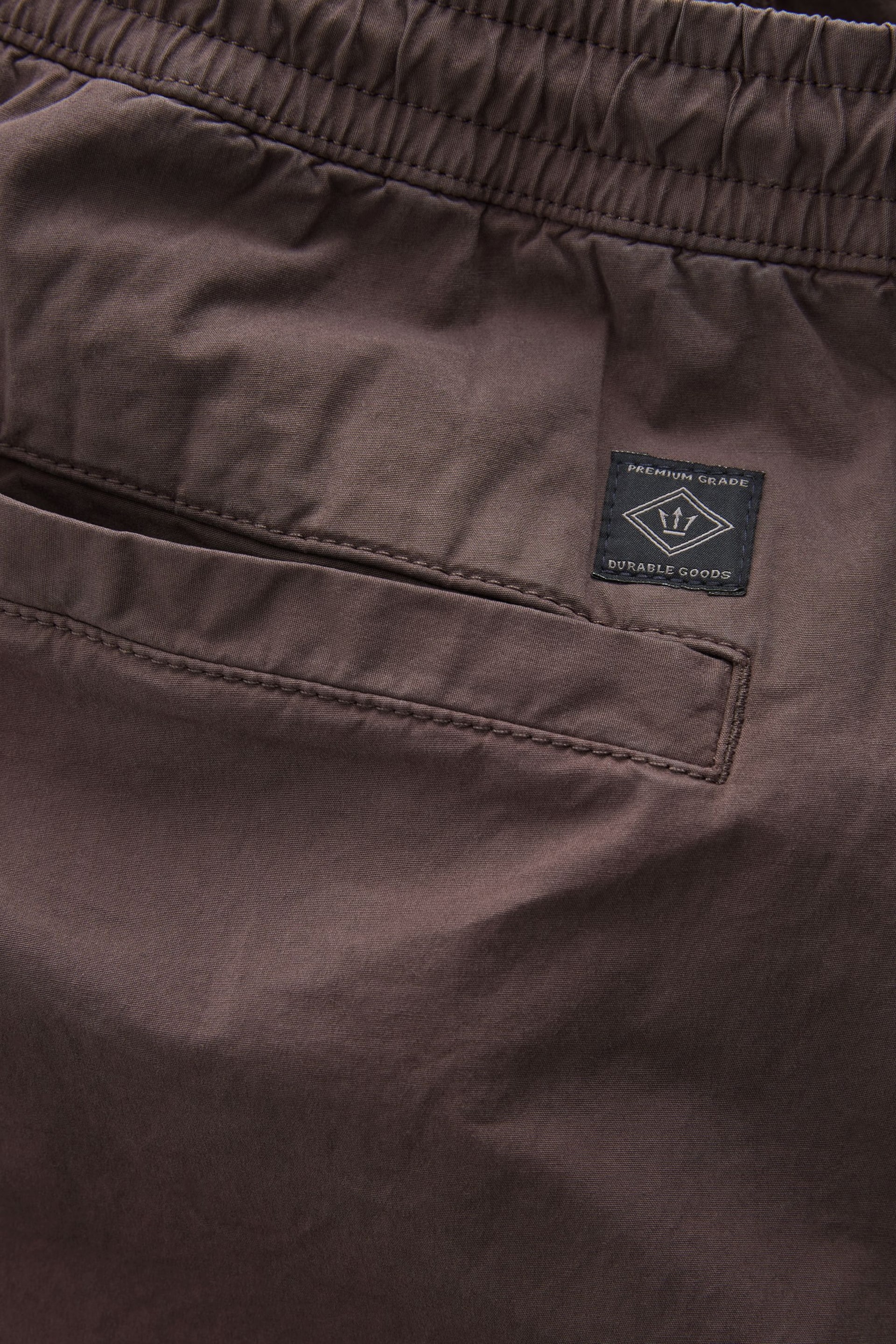 Purple Regular Tapered Stretch Utility Cargo Trousers - Image 6 of 6