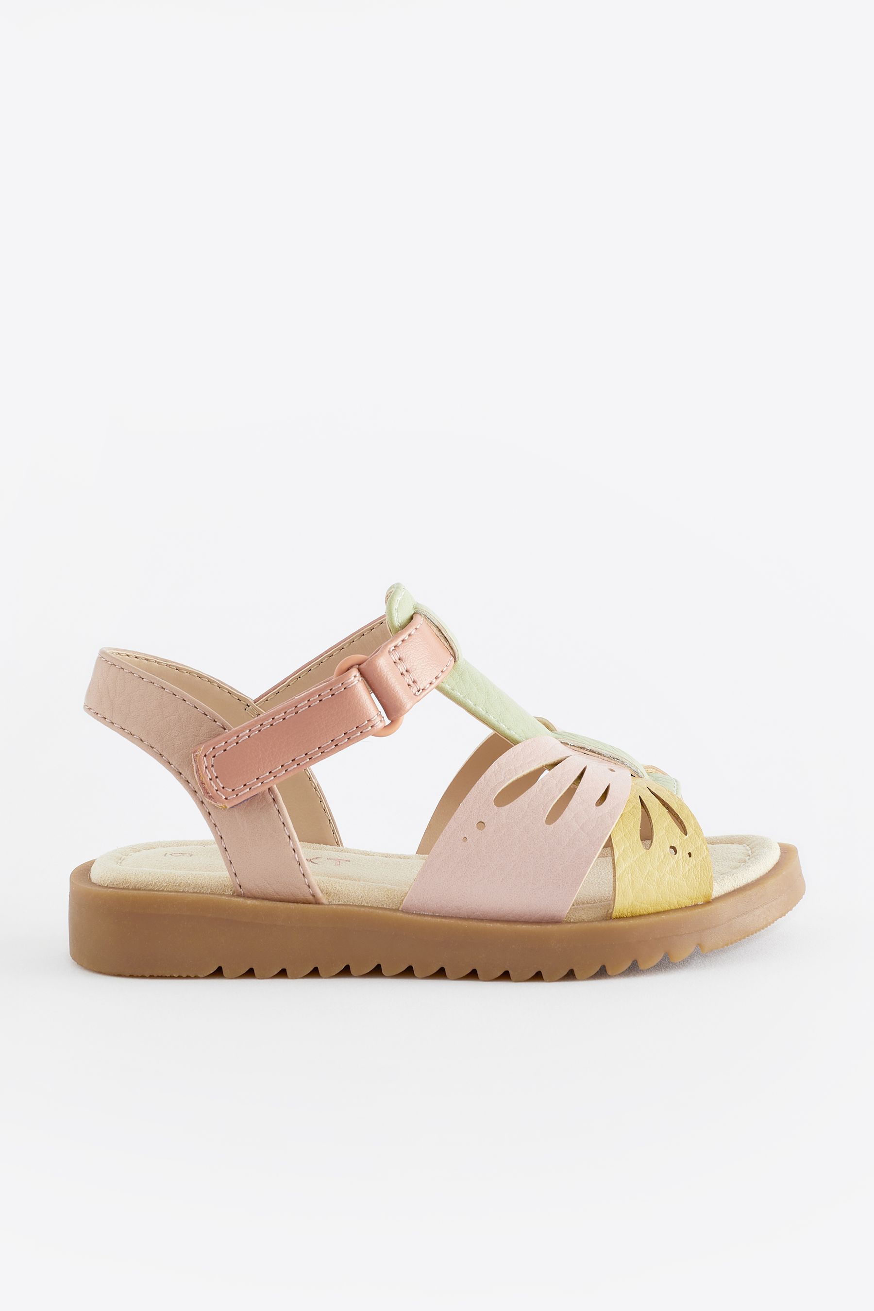 Colorful strap sandals shop