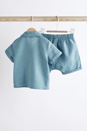 Blue Top And Shorts Set (0mths-2yrs) - Image 2 of 10