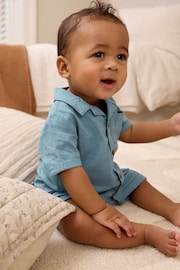 Blue Top And Shorts Set (0mths-2yrs) - Image 9 of 10