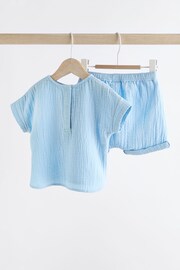 Blue Baby Top And Shorts Set (0mths-3yrs) - Image 2 of 9