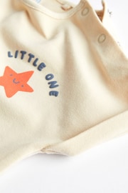 Blue/Orange Baby T-Shirts And Shorts 3 Pack - Image 7 of 9