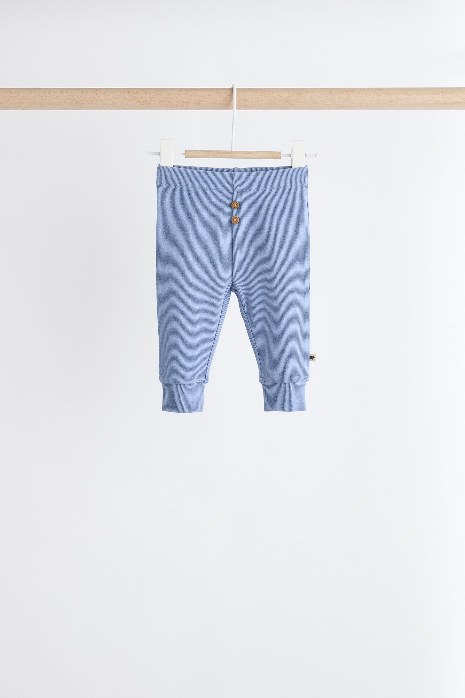 Blue baby leggings clearance