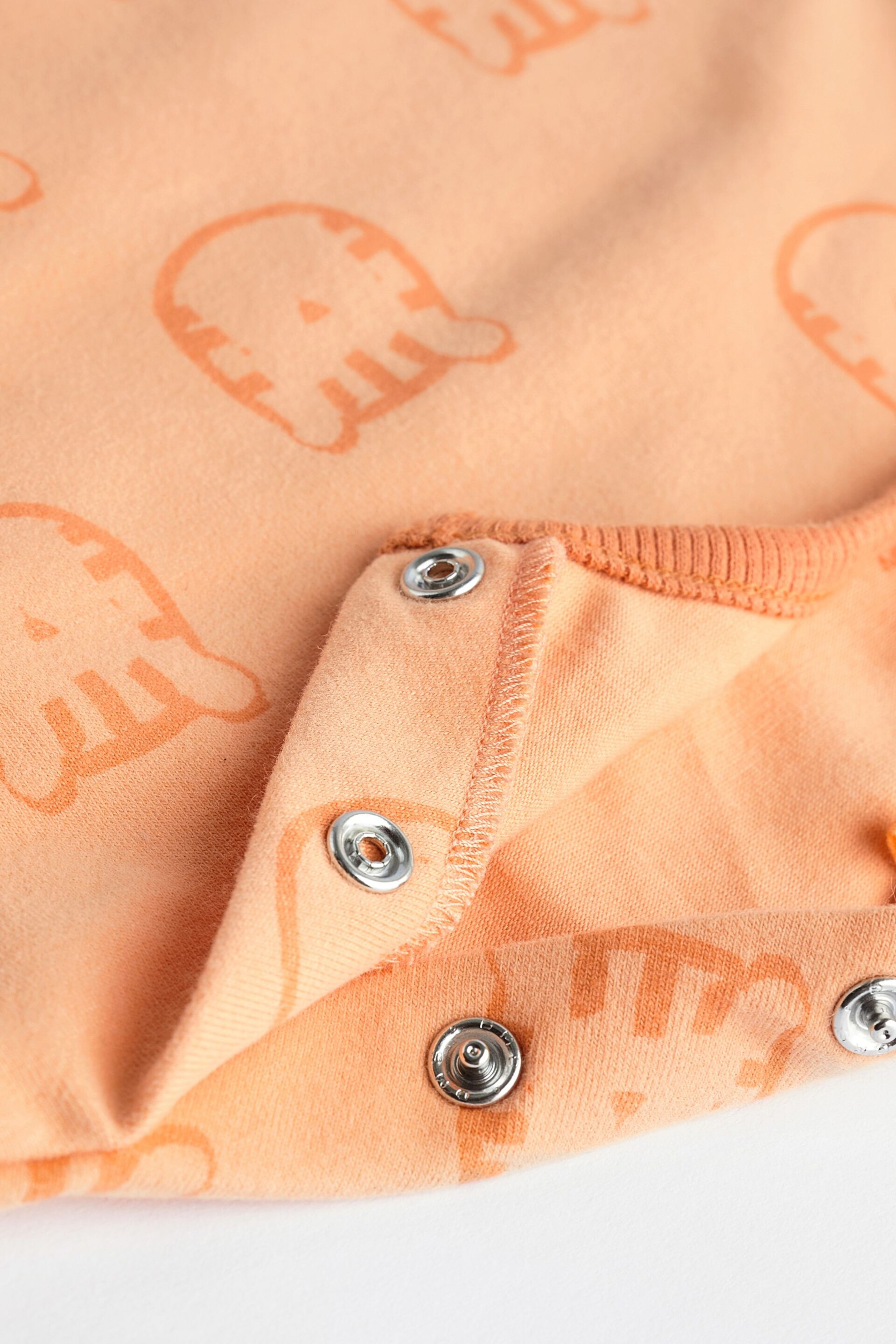 Orange Tiger Baby T-Shirt and Shorts 2 Piece Set - Image 9 of 9