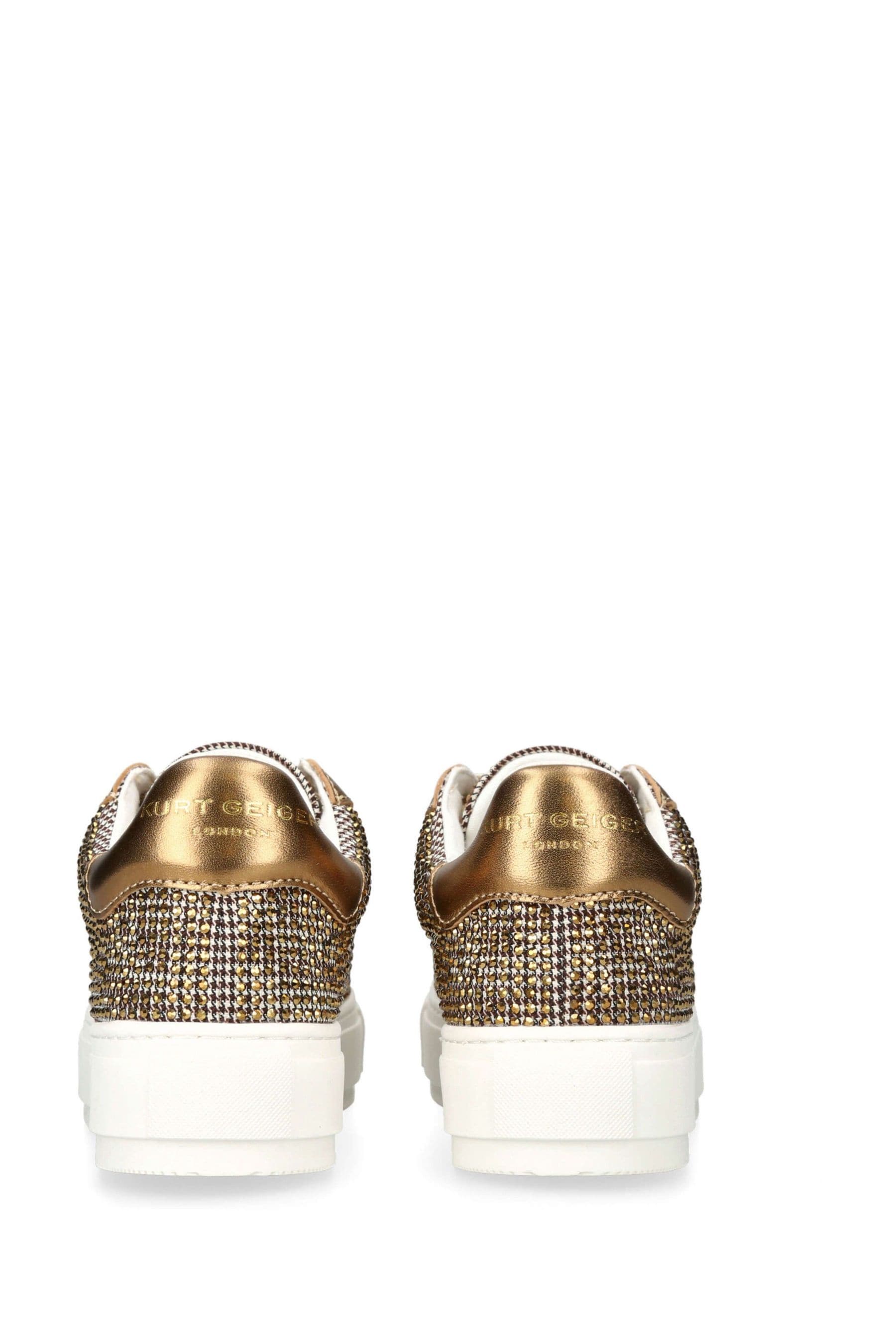 Kurt geiger glitter trainers shop