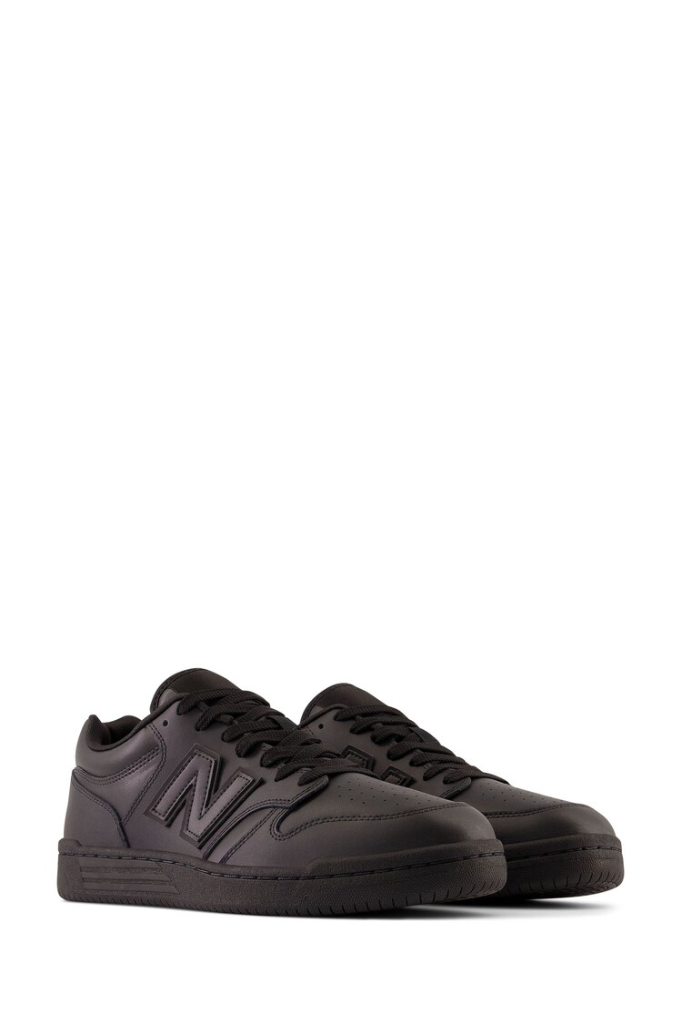 New Balance Black Mens 480 Trainers - Image 5 of 8
