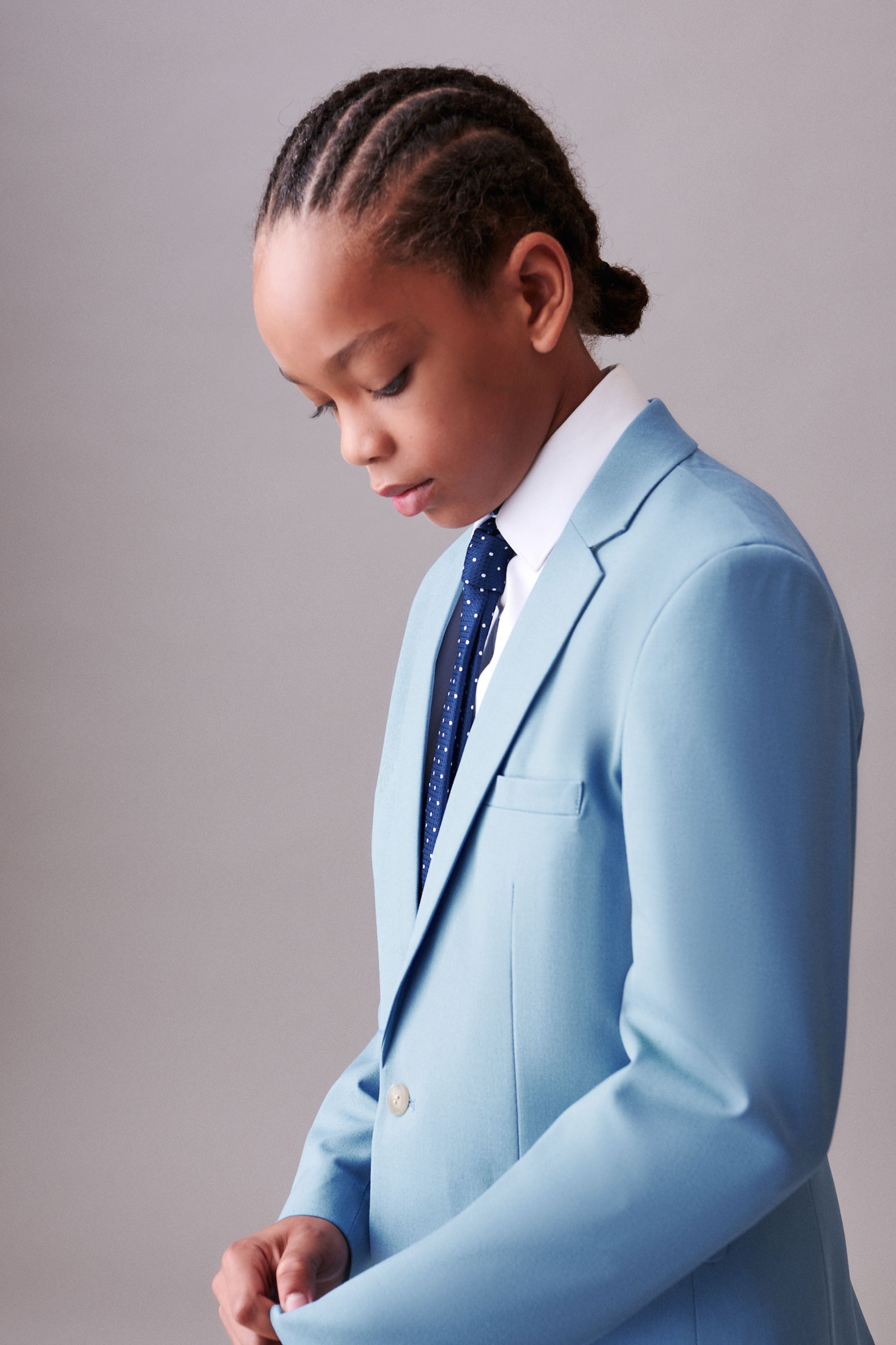 Buy Light Blue Suit Jacket 12mths 16yrs from the Next UK online shop