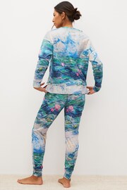 Blue Monet Cotton Long Sleeve Pyjamas - Image 3 of 9