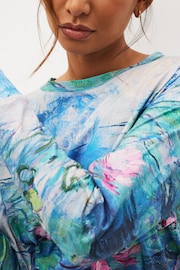Blue Monet Cotton Long Sleeve Pyjamas - Image 4 of 9