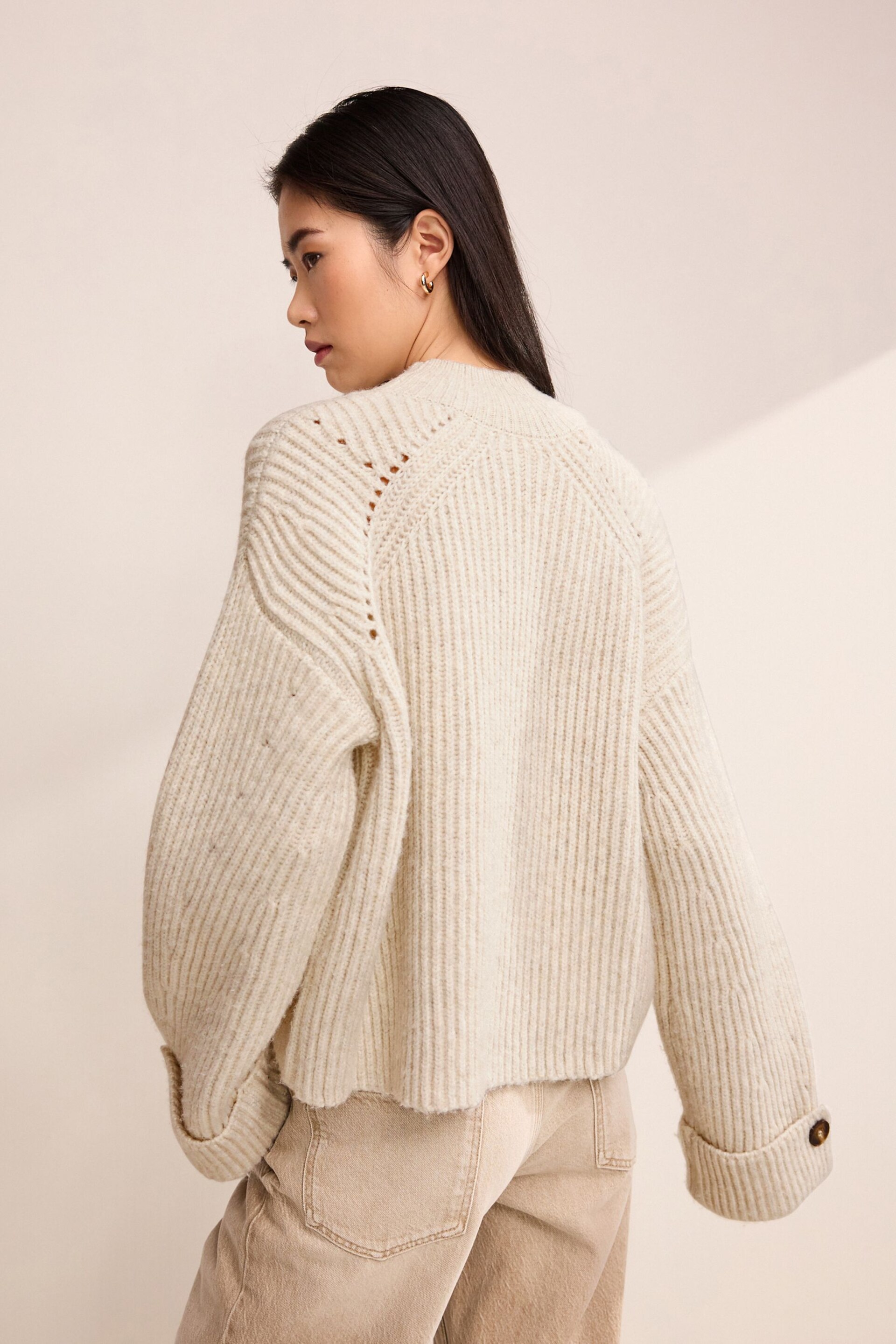 Neutral Stand Neck Jumper - Image 4 of 6